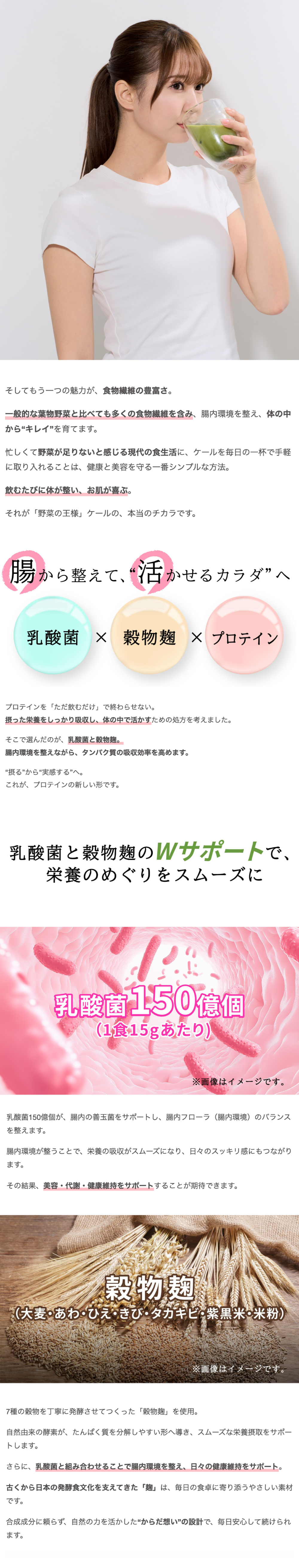 野菜de健康プロテイン